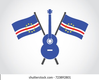 Cape De Verde Emblem Music Guitar