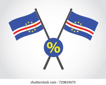 Cape de Verde Emblem Percentage