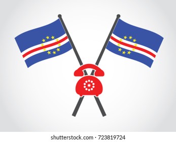 Cape de Verde Emblem Telephone Network