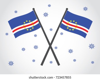 Cape De Verde Emblem Winter Weather