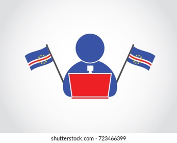 Cape De Verde Office Worker