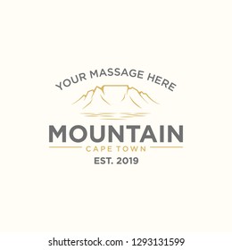 cape town mountain logo design inspiration 