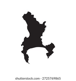 Cidade do Cabo ícone do subúrbio ilustração design