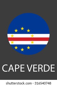 Cape Verde circle flag