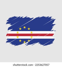 Kap-Verde-Flag-Vektorgrafik