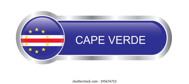 Cape Verde Flag glossy banner 
