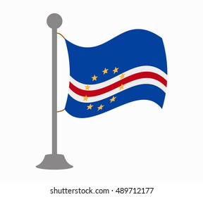 cape verde flag mast