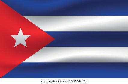 Cape Verde flag. Simple vector. National flag of Cape Verde