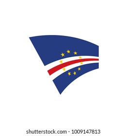 Cape Verde flag, vector illustration