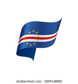 Cape Verde flag, vector illustration