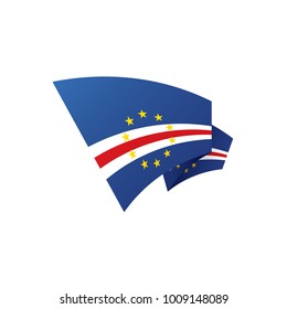 Cape Verde flag, vector illustration