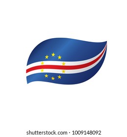 Cape Verde flag, vector illustration