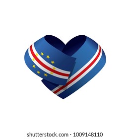 Cape Verde flag, vector illustration