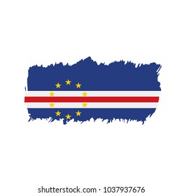 Cape Verde flag, vector illustration