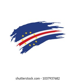 Cape Verde flag, vector illustration