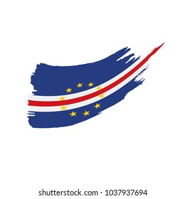 Cape Verde flag, vector illustration
