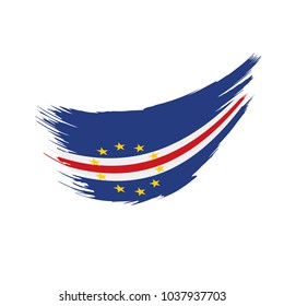 Cape Verde flag, vector illustration