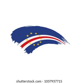 Cape Verde flag, vector illustration