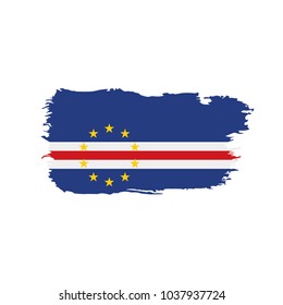 Cape Verde flag, vector illustration