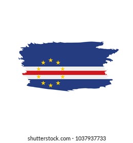 Cape Verde flag, vector illustration