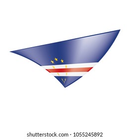 Cape Verde flag, vector illustration