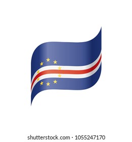 Cape Verde flag, vector illustration