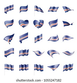 Cape Verde flag, vector illustration