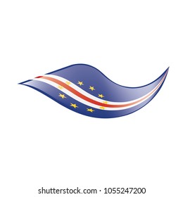 Cape Verde flag, vector illustration