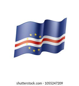Cape Verde flag, vector illustration