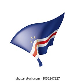 Cape Verde flag, vector illustration