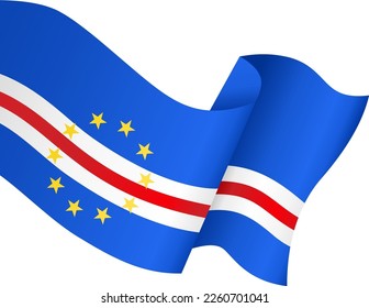 Cape Verde
flag wave isolated on png or transparent background