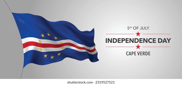 Waving Flag Cape Verde On Transparent : image vectorielle de stock (libre  de droits) 710267860