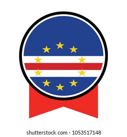 Cape Verde national flag.