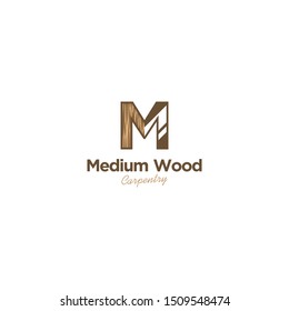 Capenter industry logo design - wood log circular saw