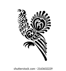 Capercaillie stylized art for your design