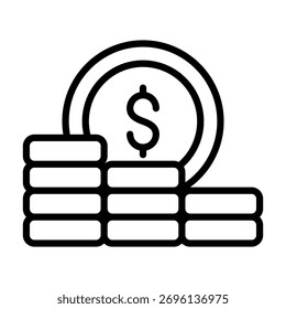 Elemento De Icono De Elementos De Capital Para Diseño Y Vector