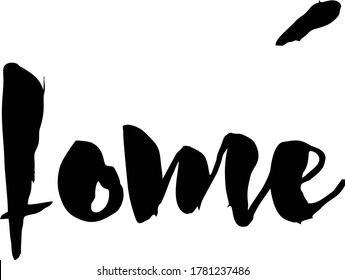 Capital City Name "Lomé   " Hand Written Typography word modern 
Calligraphy Text