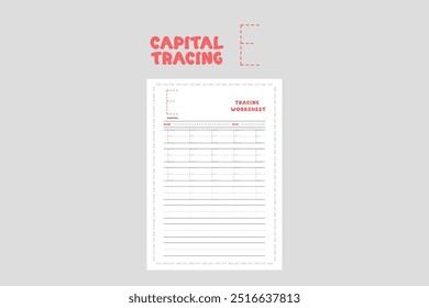 Planilha de Rastreamento do Capital E para Crianças
