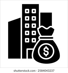 Capital Expenditures Icon Element For Design