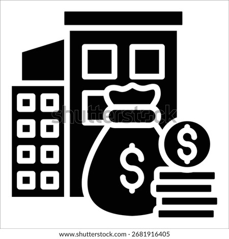 Capital Expenditures Icon Element For Design