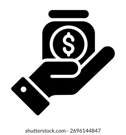 Elemento De Icono De Fondo De Capital Para Diseño Y Vector