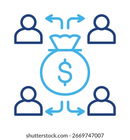 Capital Icon Element For Design