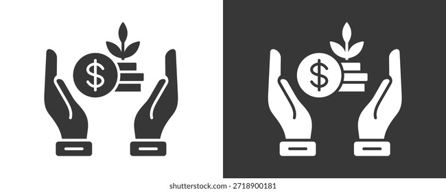 Colección De Vector Del Conjunto Del Icono De La Capital Aislada En Blanco Y Negro