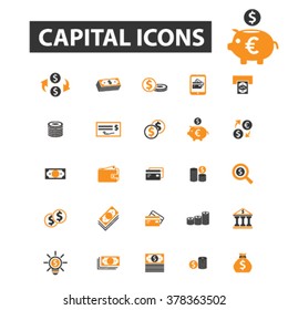 iconos de capital