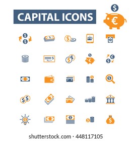 iconos de capital