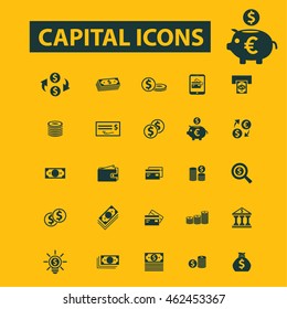 iconos de capital