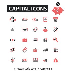 iconos de capital