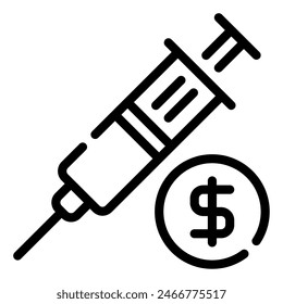Capital Injection icon for web, app, infographic, etc