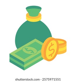 Capital. isometric 3D. use for modern concept, print, UI, UX kit, web and app development. Vector EPS 10, related to education, business, finance, investment.