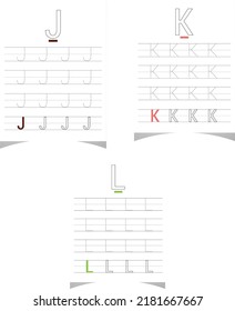 Capital Letter Alphabet Tracing Worksheet
